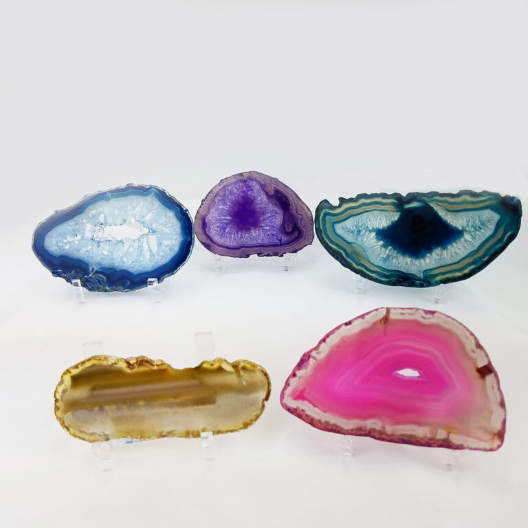 #1 Agate Thin Slice (50/pkg.)