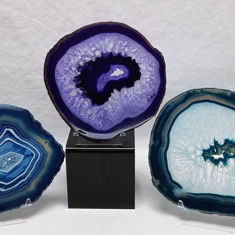 Extra Large Dyed Agate Thin Slices