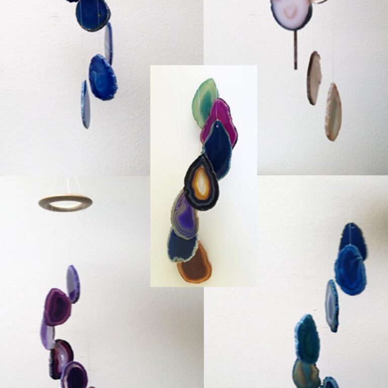 Agate 7 Slice Wind Chimes