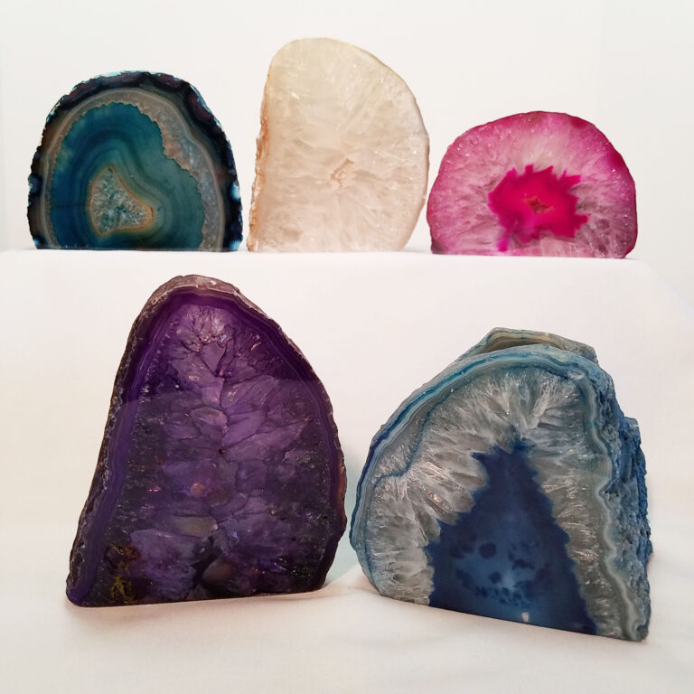 Brazilian Agate Candleholder