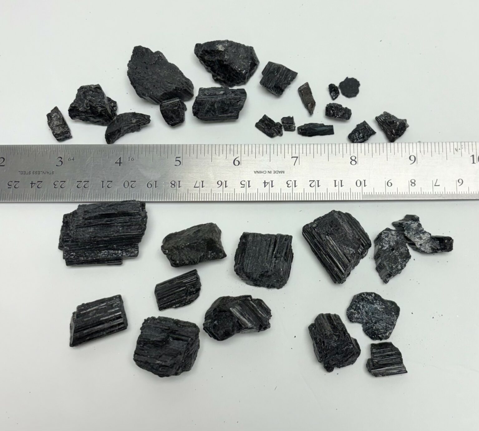 Bulk Black Tourmaline Chunks