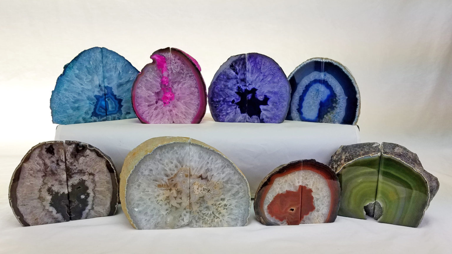 Brazilian Agate Bookend