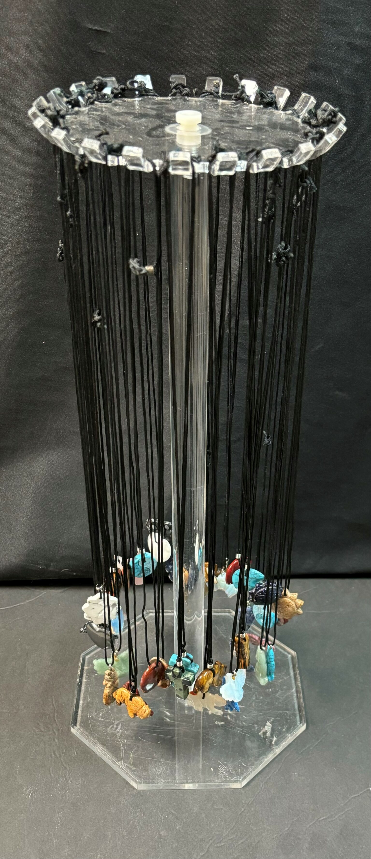 Carved Gemstone Necklace Display Package