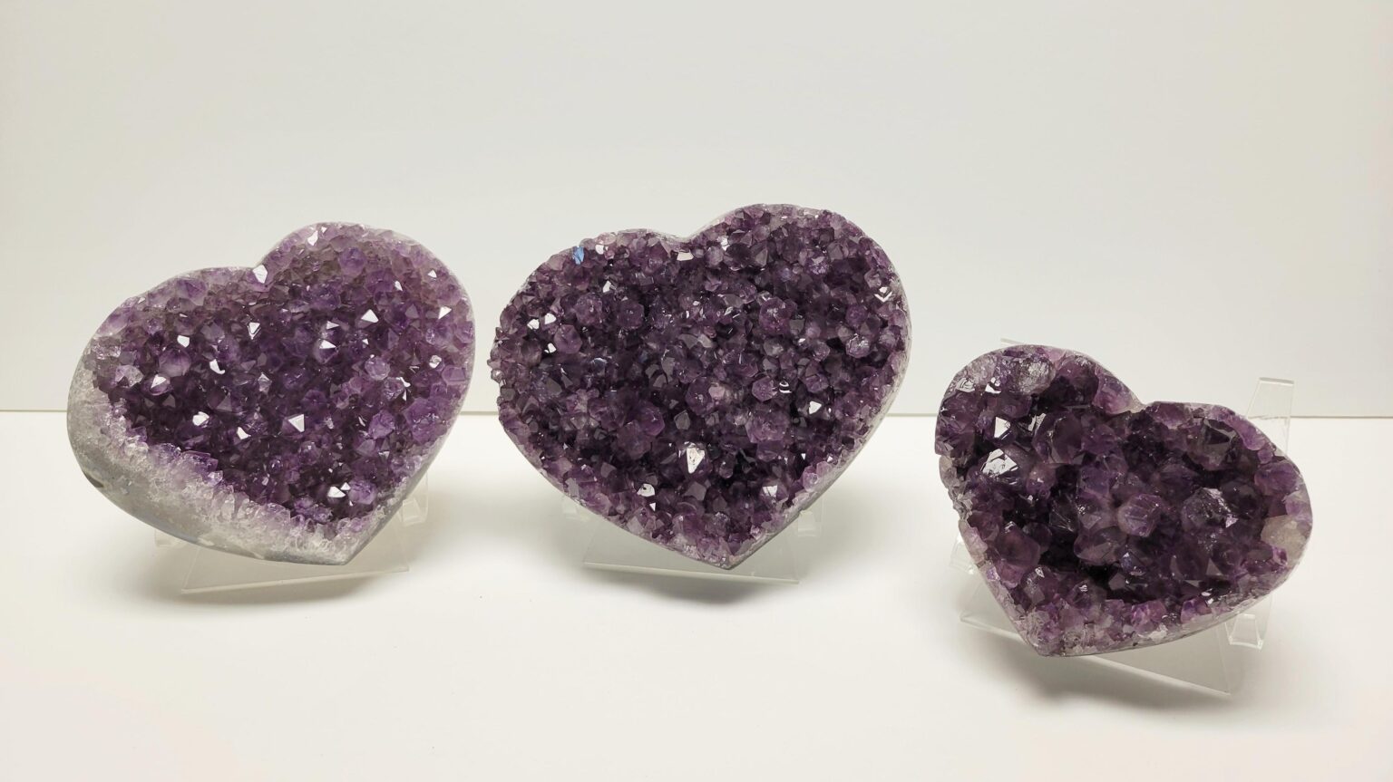 Polished Amethyst Druse Heart - Image 3