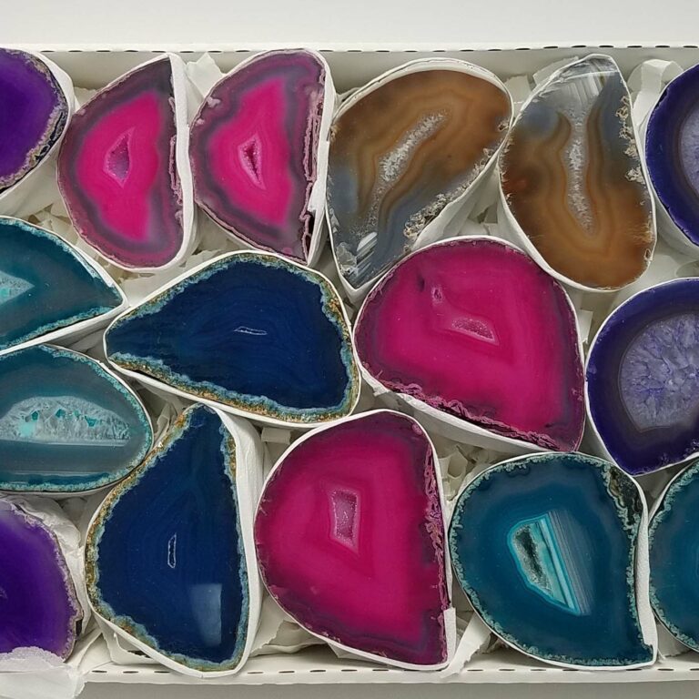 Agate Halves, Assorted