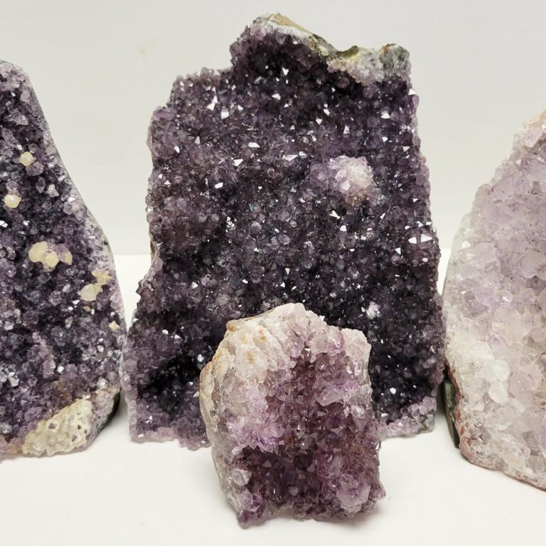 Unpolished Uruguayan Amethyst Clusters