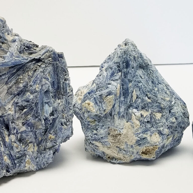 Rough Blue Kyanite with Cut Base, A-Grade