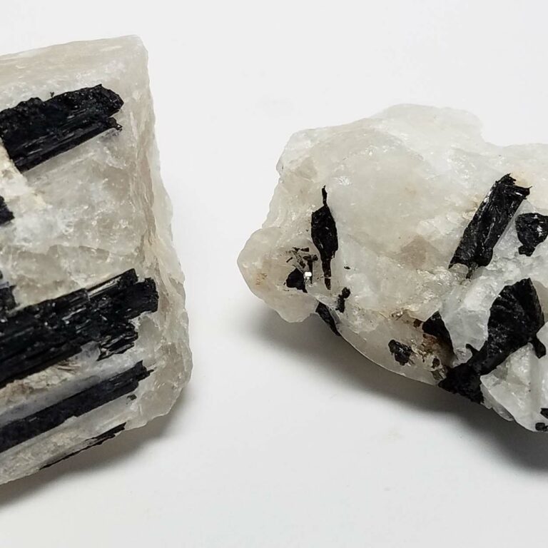 Black Tourmaline In Matrix
