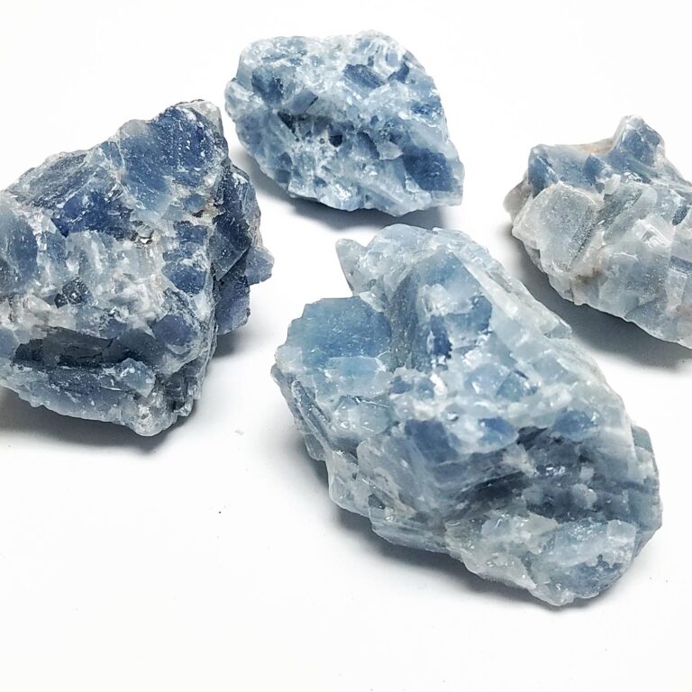 Blue Calcite Chunks