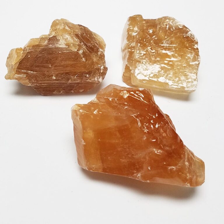 Honey Calcite Chunks