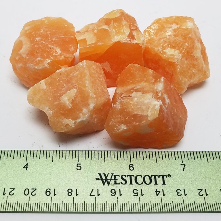 Orange Calcite Chunks