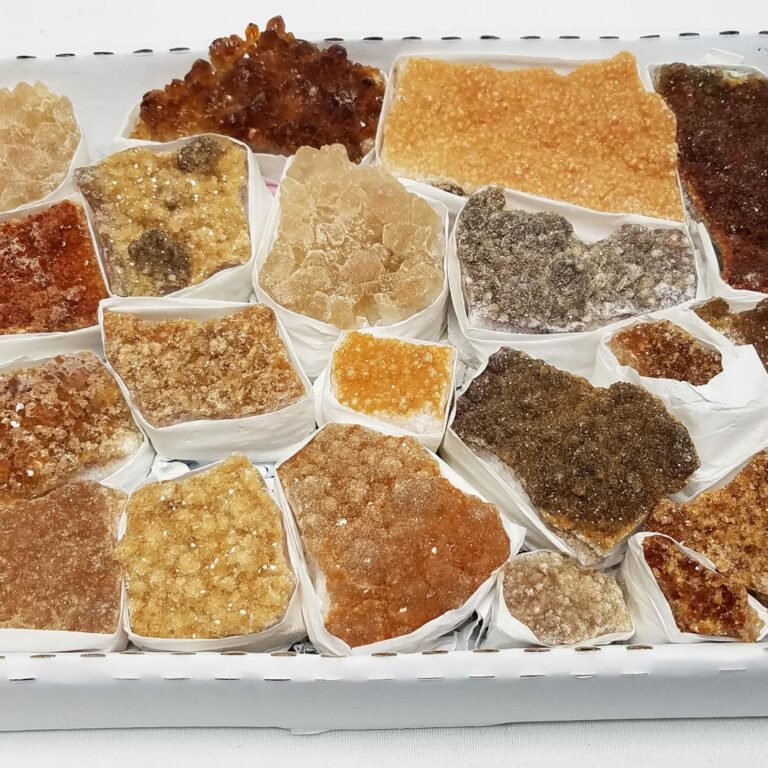 Citrine Clusters Box (16-20 pcs per box)