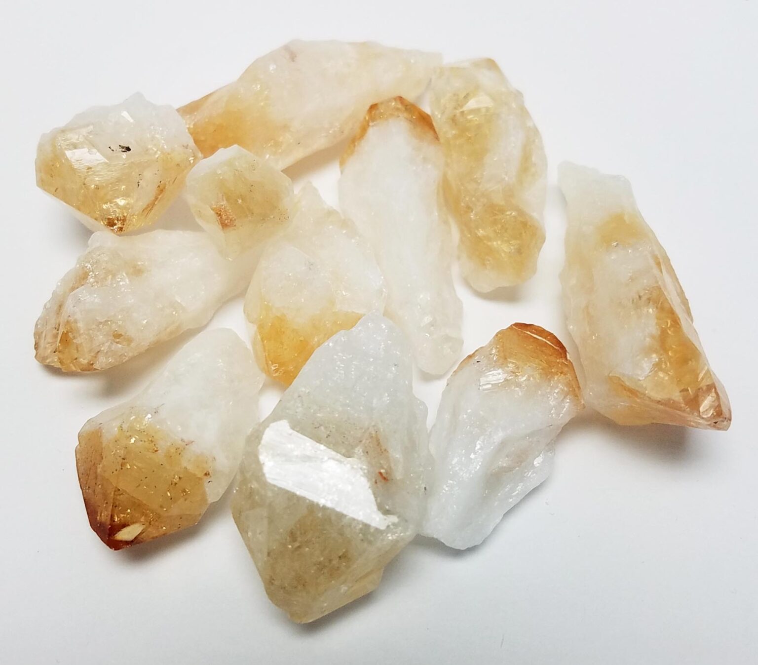 Citrine Crystal Points (50 pcs. per pkg.)
