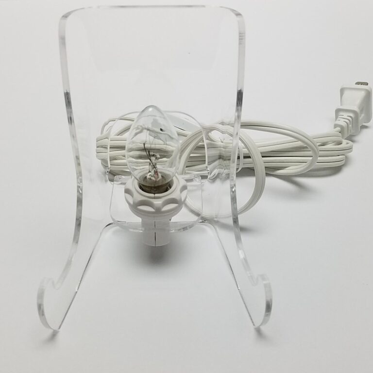 4.5" Lighted Easel Display Stand