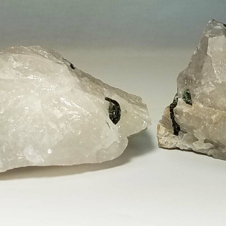 Green Tourmaline in Matrix