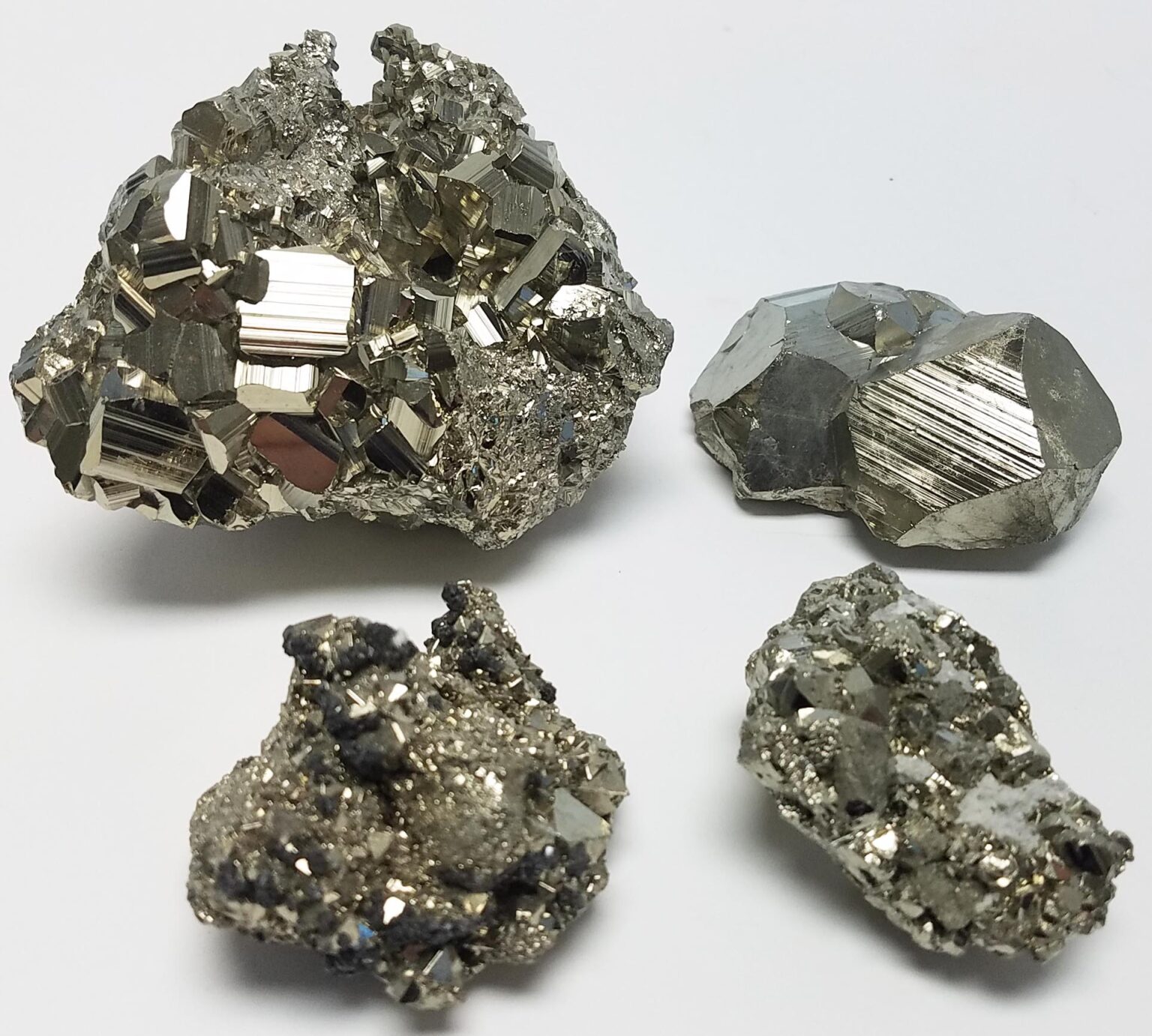 Faceted High Grade Iron Pyrite