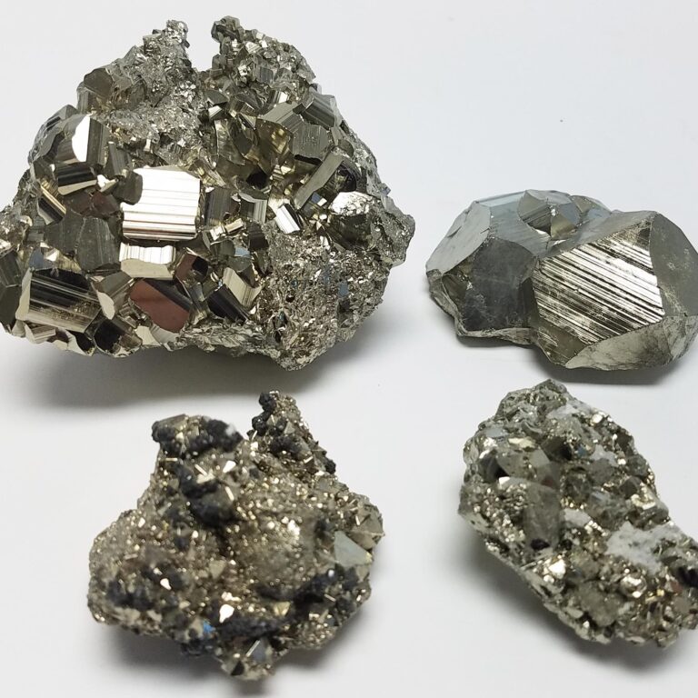 Faceted High Grade Iron Pyrite