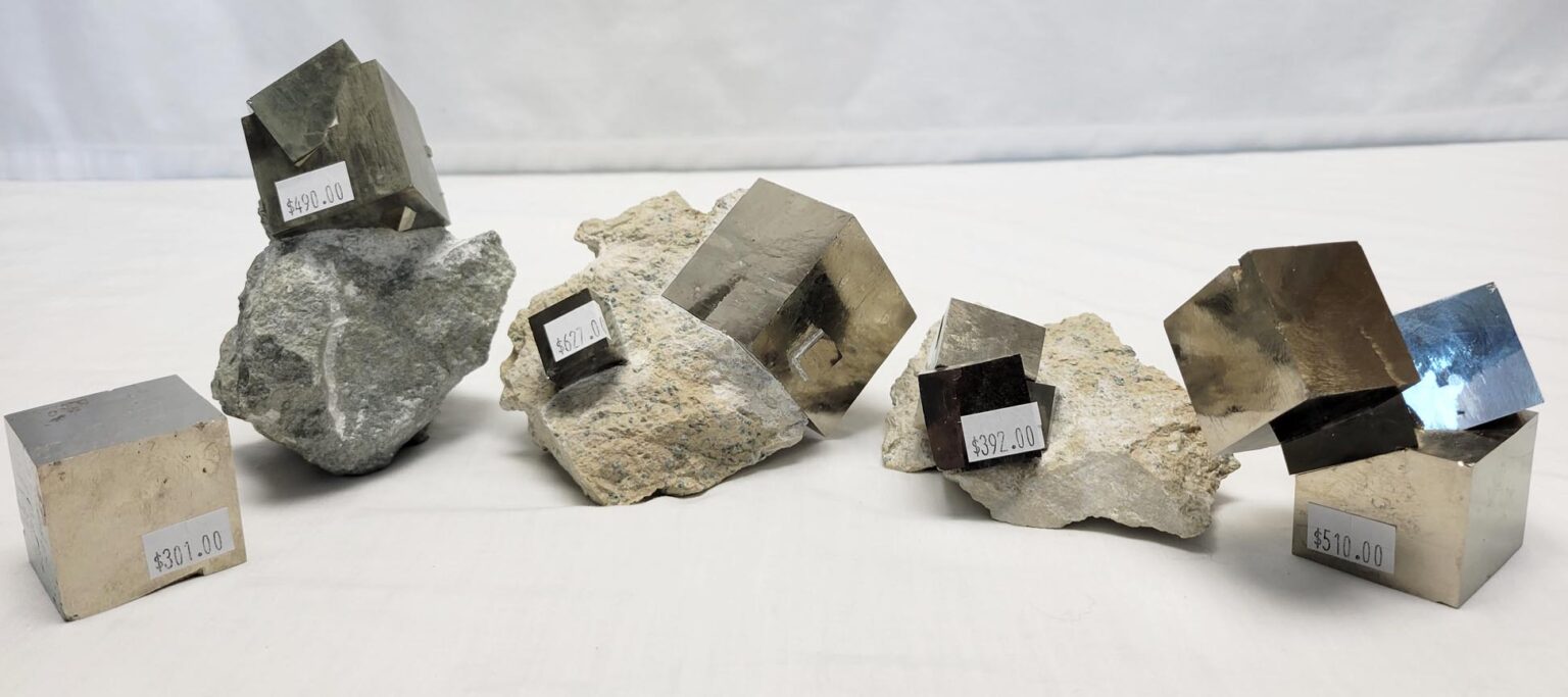 Iron Pyrite in Limestone Matrix - Image 4