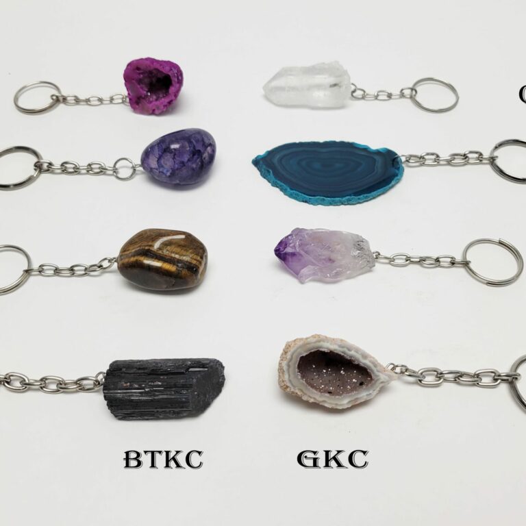 Gemstone Keychains (25 pcs. per pkg.)