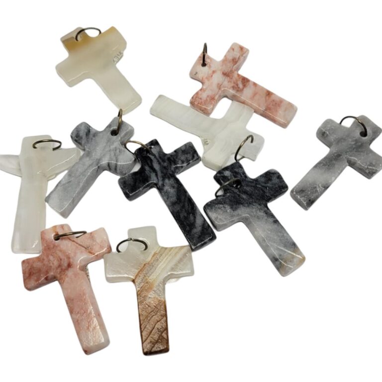 Onyx Cross Pendant (100 pcs. per pkg.)