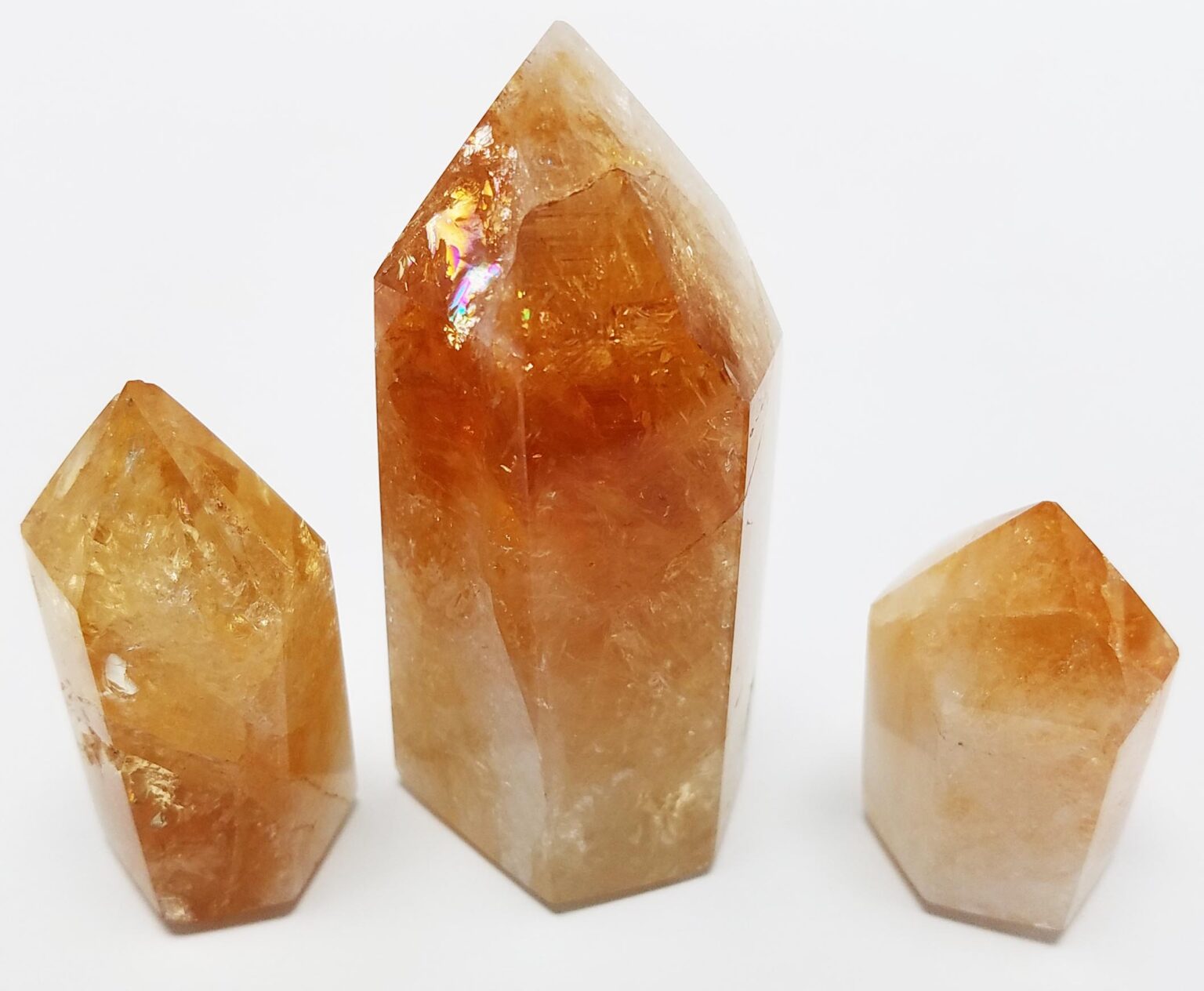 Polished Citrine Points