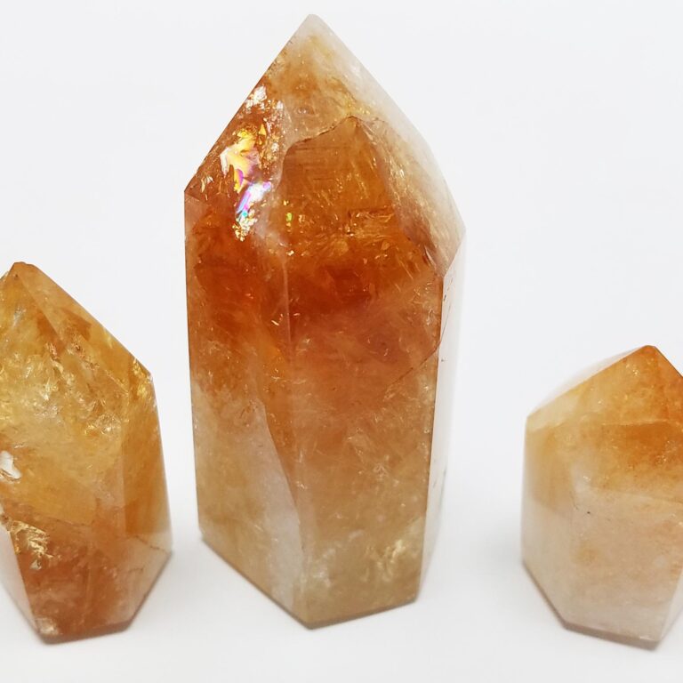 Polished Citrine Points