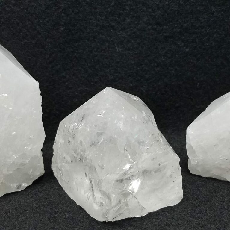 Quartz Crystal Points w/Natural Sides
