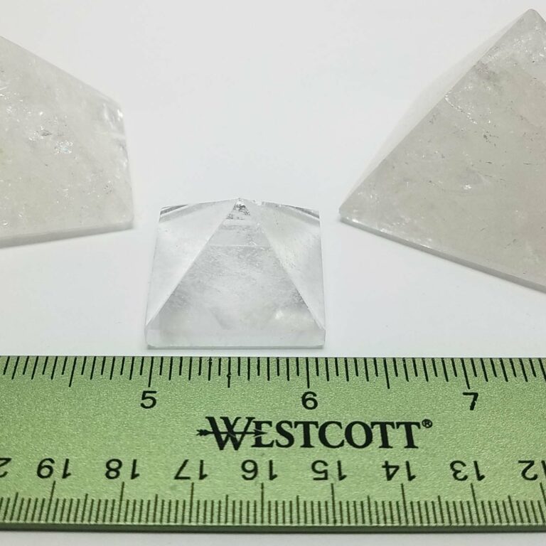 Polished Clear Quartz Pyramid