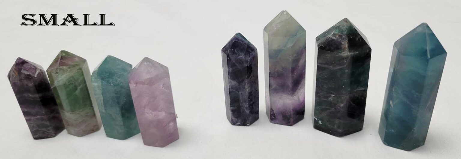 Rainbow Fluorite Polished Point