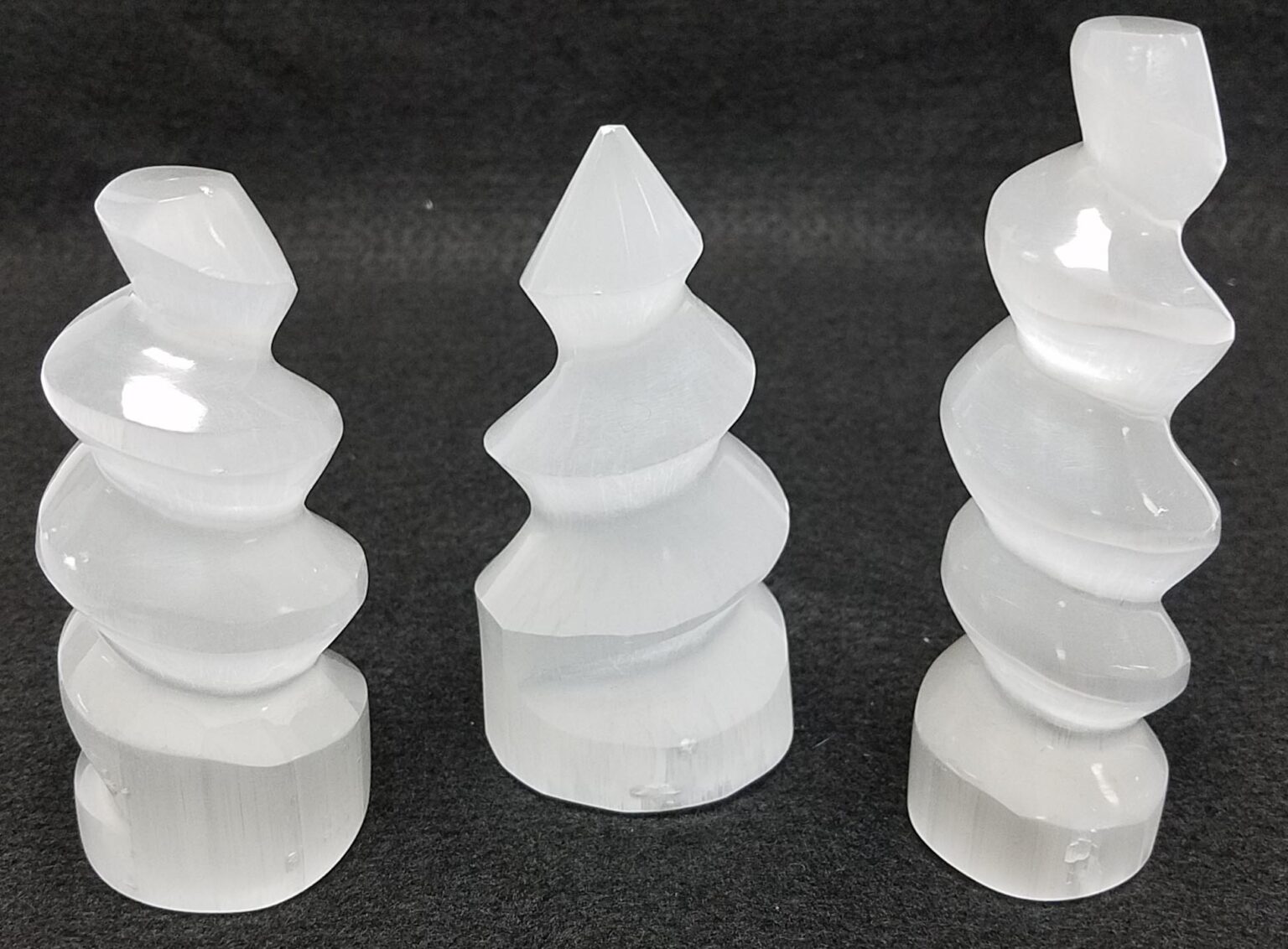 Polished Selenite Twist