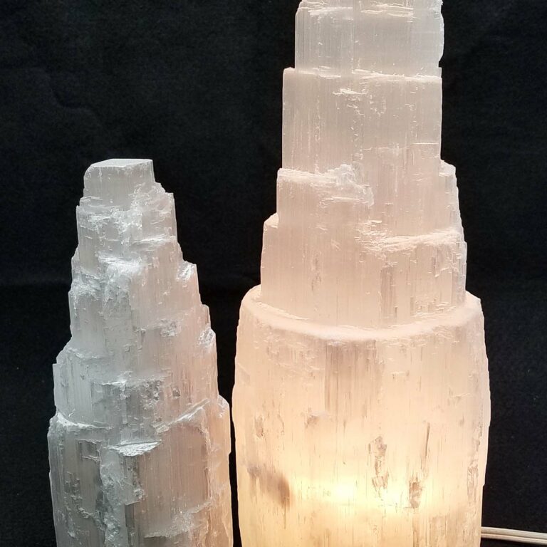Selenite Lamp