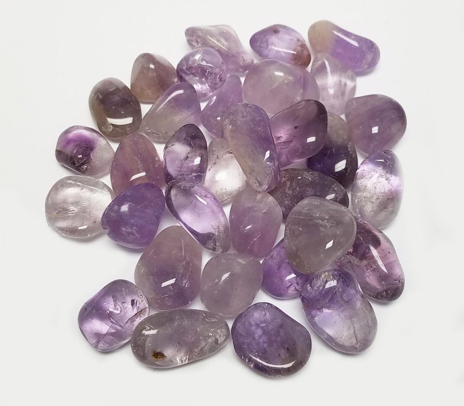 Brazilian Amethyst Tumbled Stone