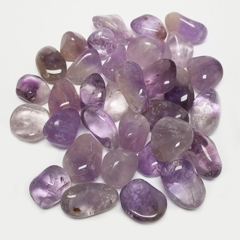 Brazilian Amethyst Tumbled Stone