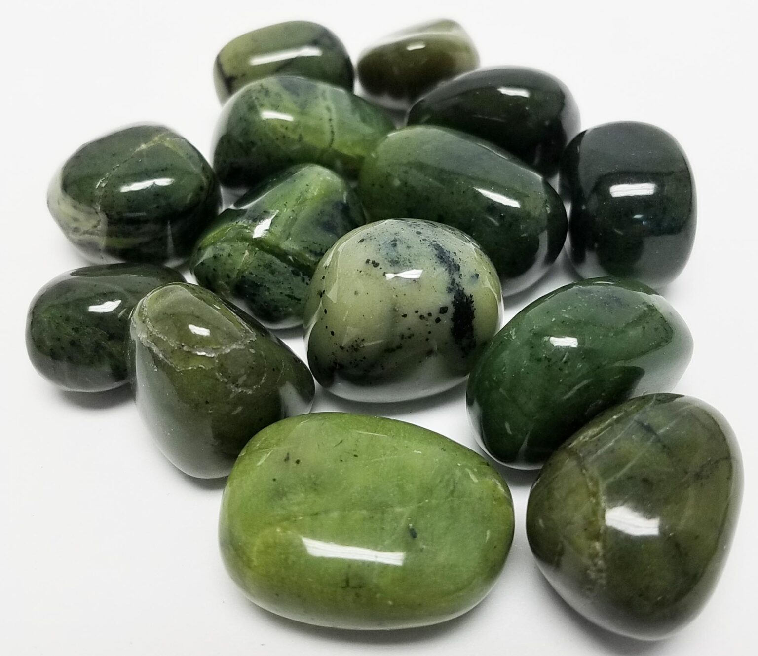 Canadian Jade Tumbled Stone