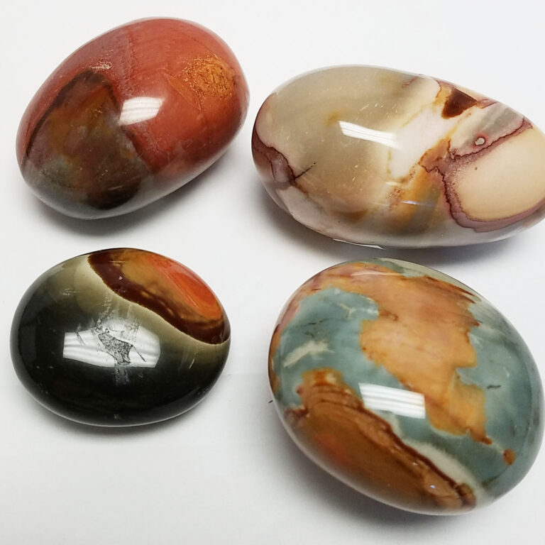 Polished Polychromatic Jasper Pebbles