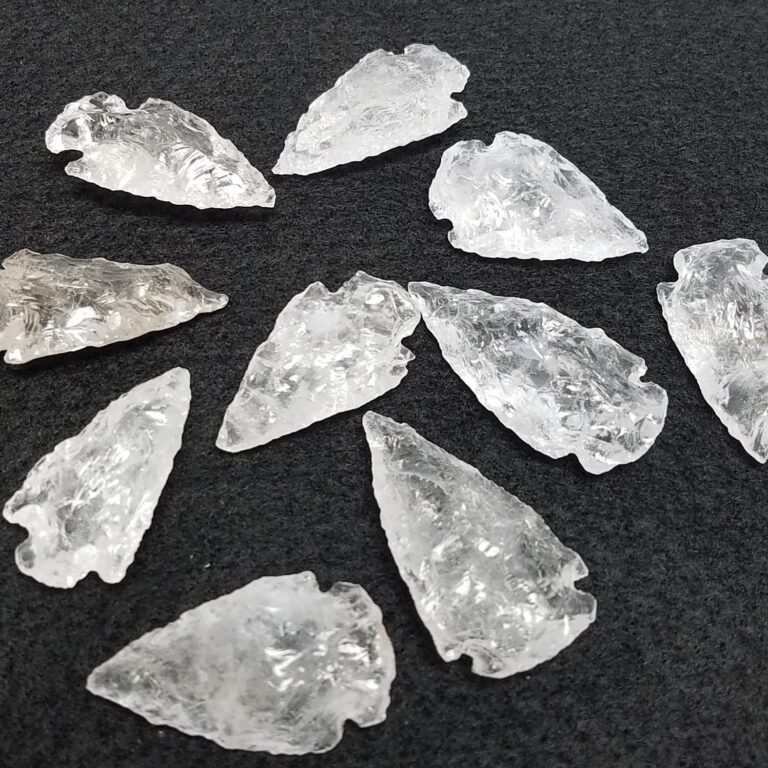 Quartz Replica Arrowheads