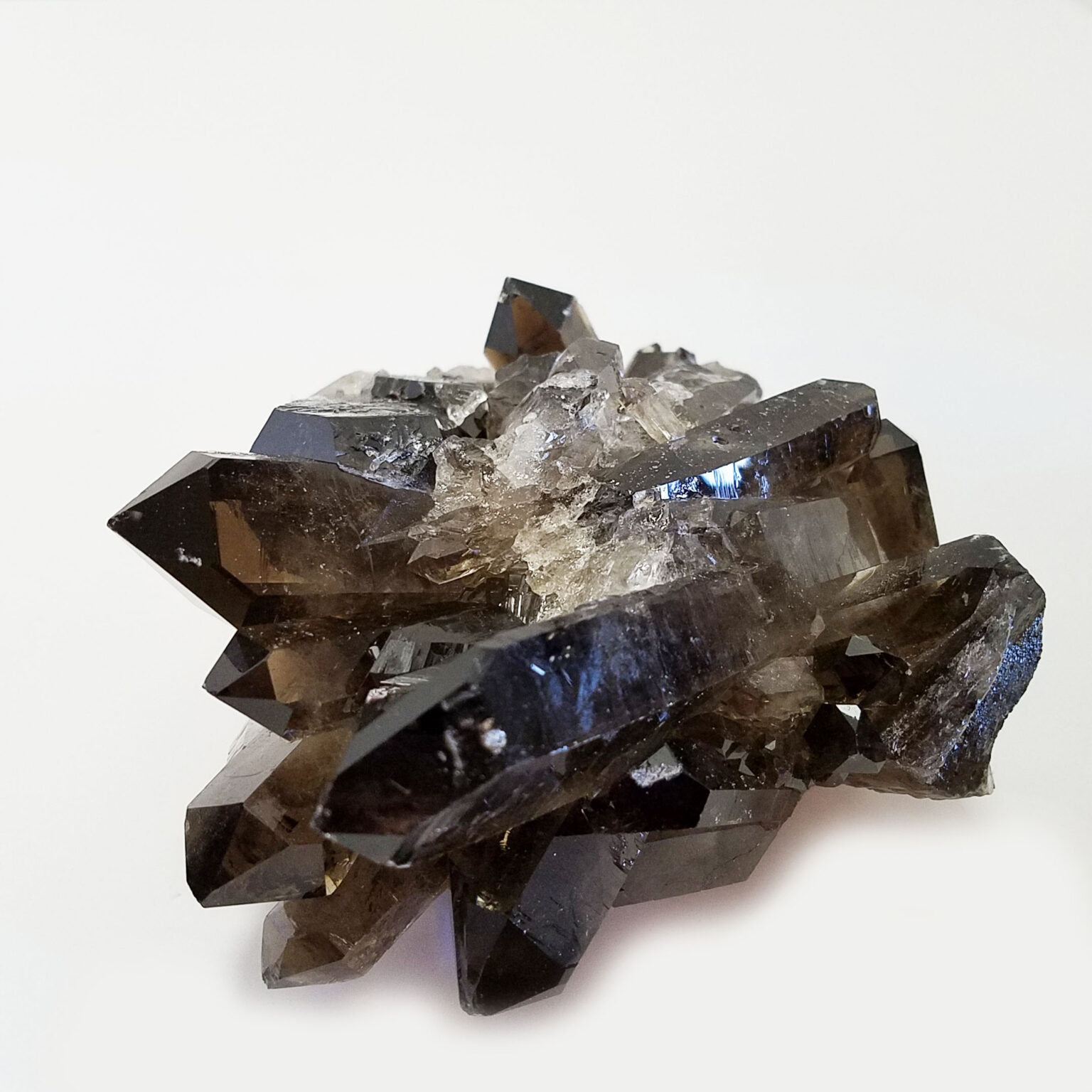 Smoky Quartz Clusters