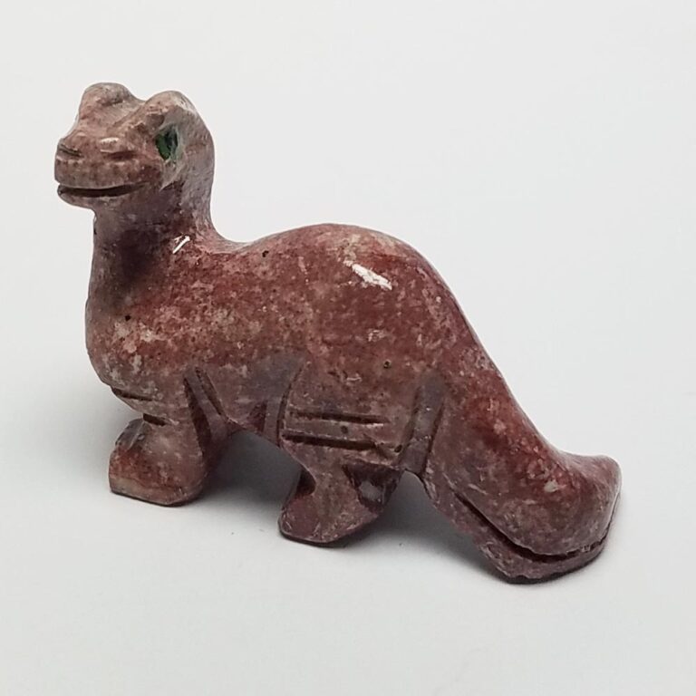 Carved Soapstone Brontosaurus (10 pcs. per pkg.)