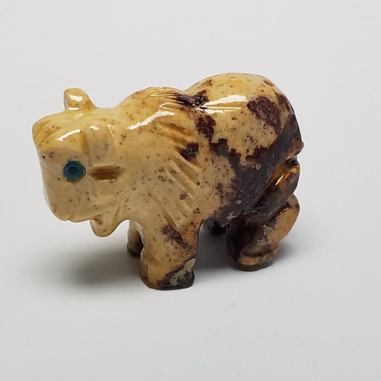 Carved Soapstone Buffalo (10 pcs. per pkg.)