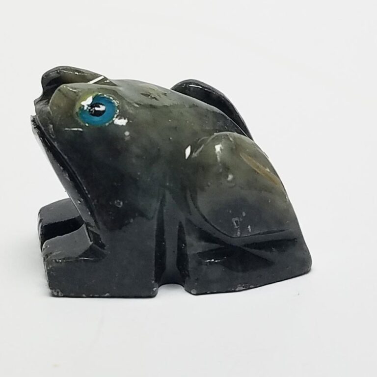 Carved Soapstone Frog (10 pcs. per pkg.)