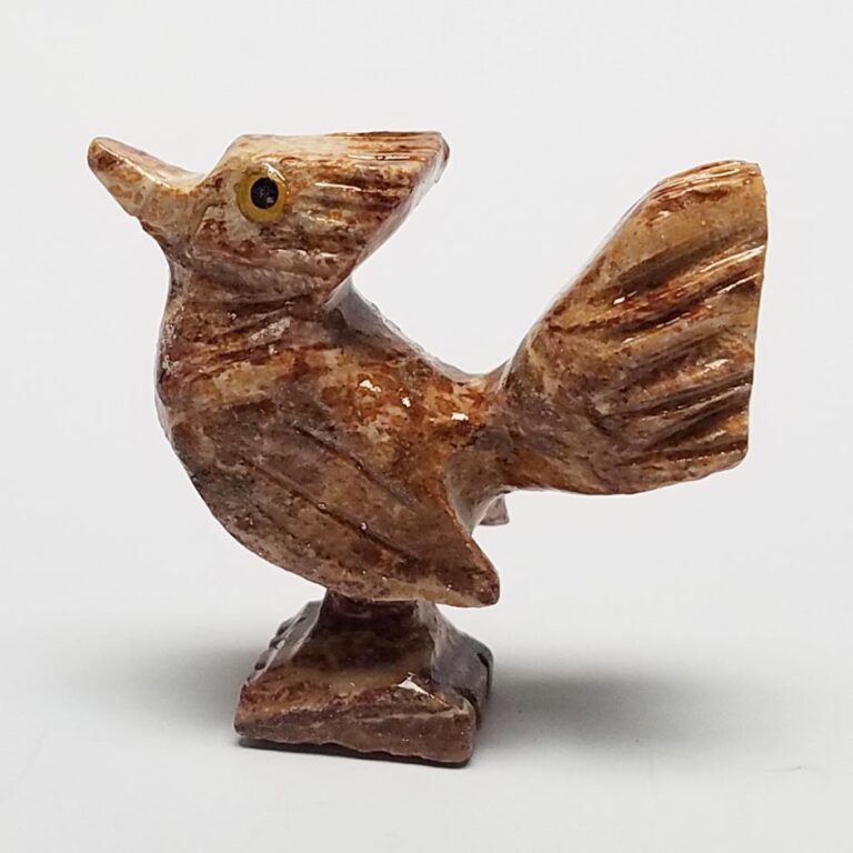 Carved Soapstone Roadrunner (10 pcs. per pkg.)
