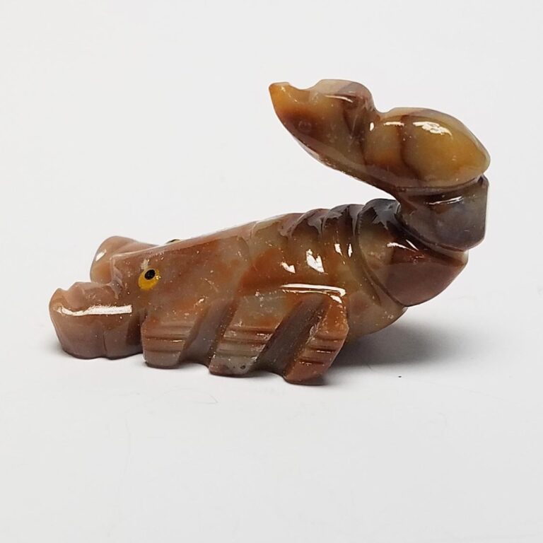 Carved Soapstone Scorpion (10 pcs. per pkg.)