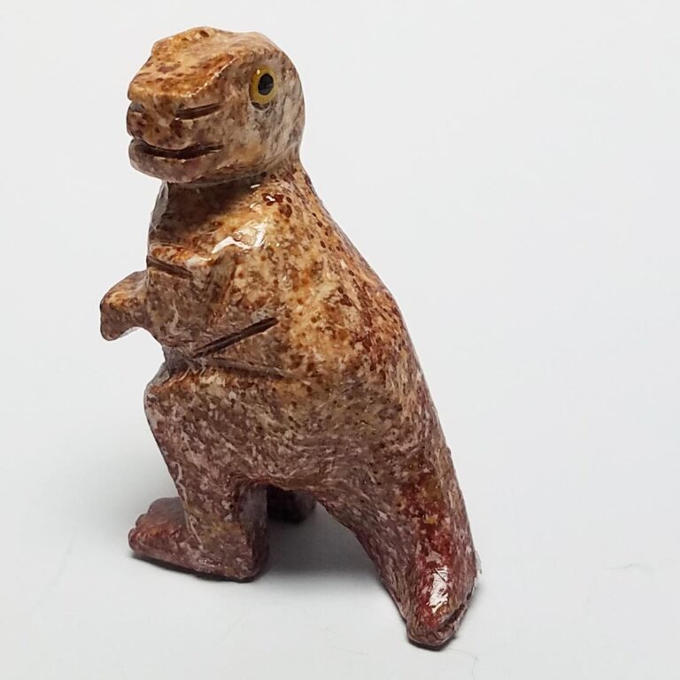 Carved Soapstone Tyrannosaurus Rex (10 pcs. per pkg.)