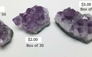 Brazilian Amethyst Clusters Box