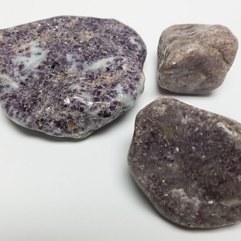 Polished Lepidolite Pebbles