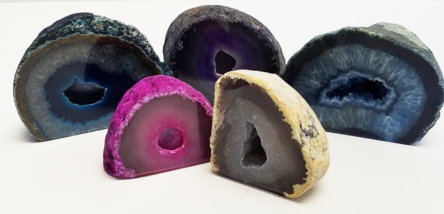 Agate Geode Cut Base