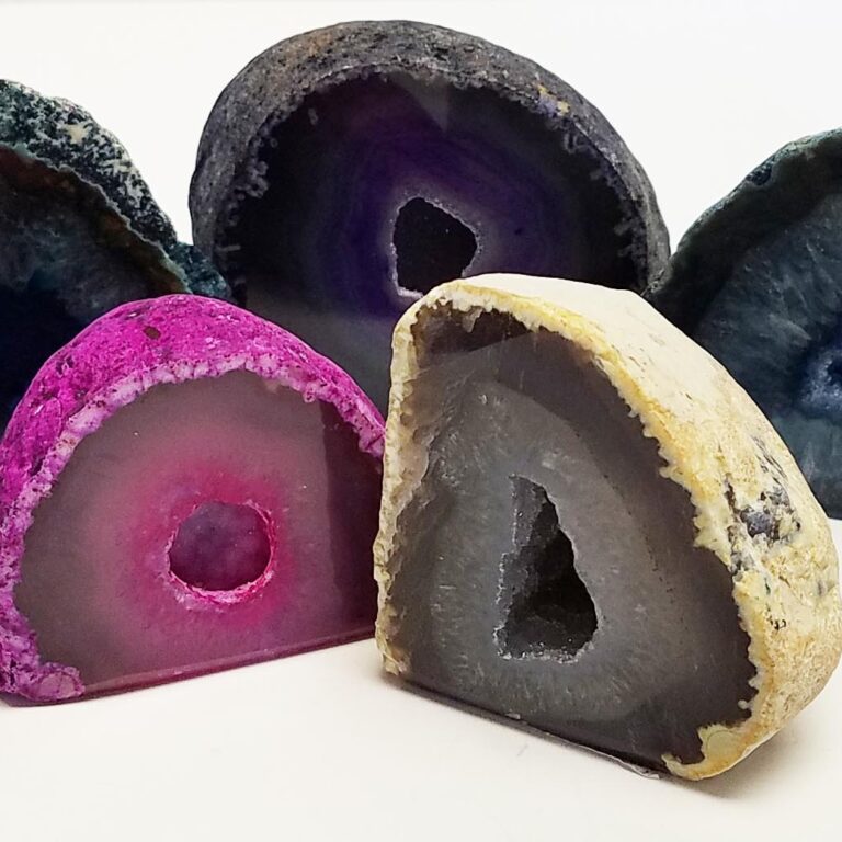 Agate Geode Cut Base