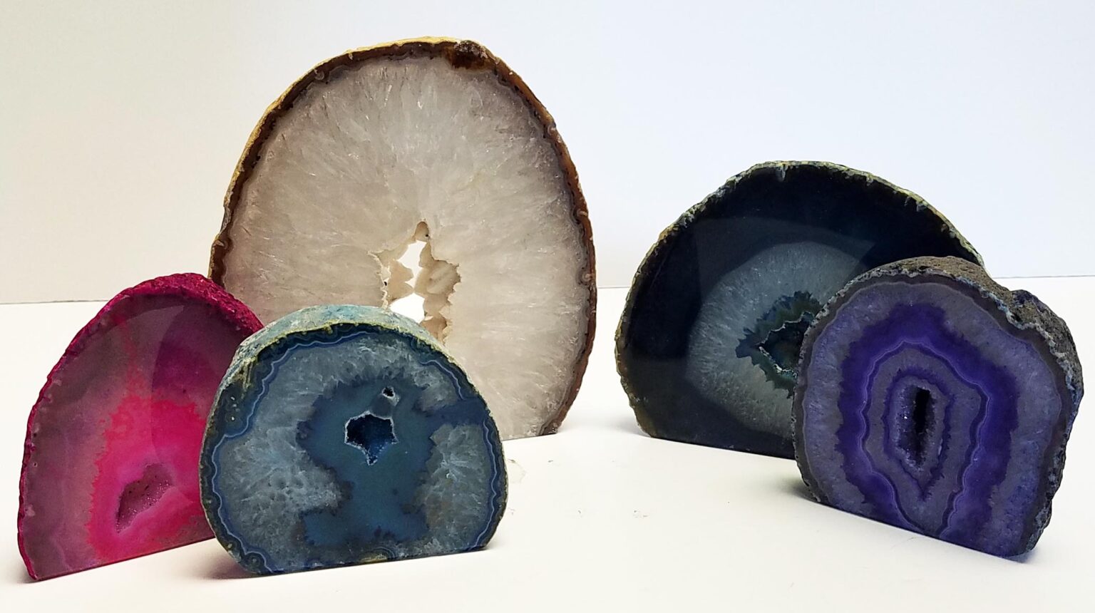 Agate Thick Slab Cut Base