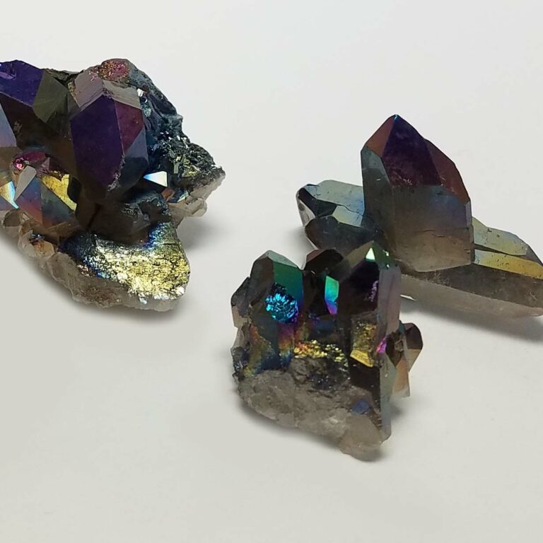 Rainbow Quartz Clusters