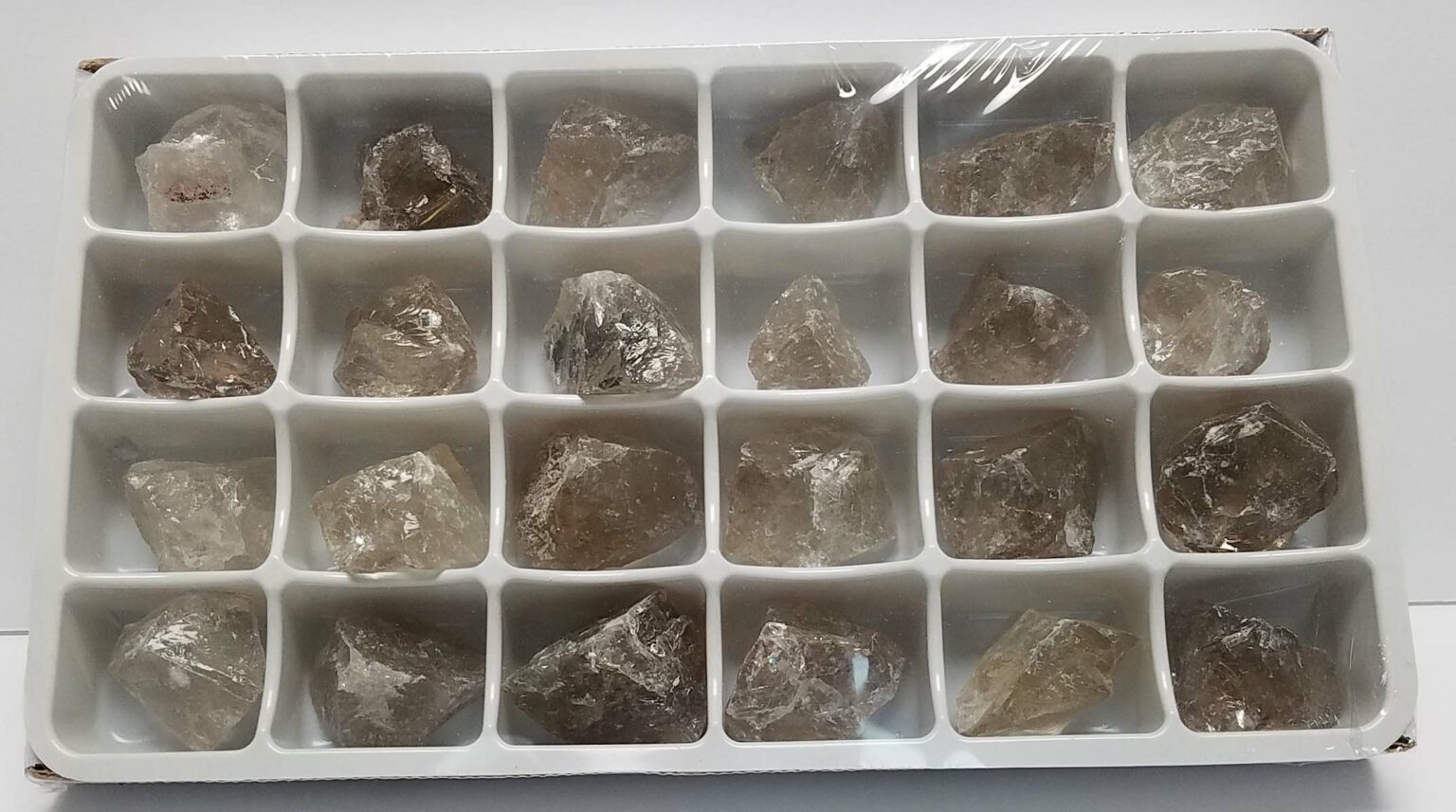 Rough Smoky Quartz Chunks Box